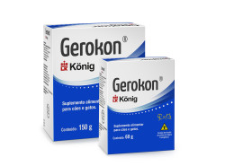 Gerokon 150g e 60g | Linha Nutricional König