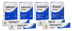 Linha Nutricional para cães e gatos | König